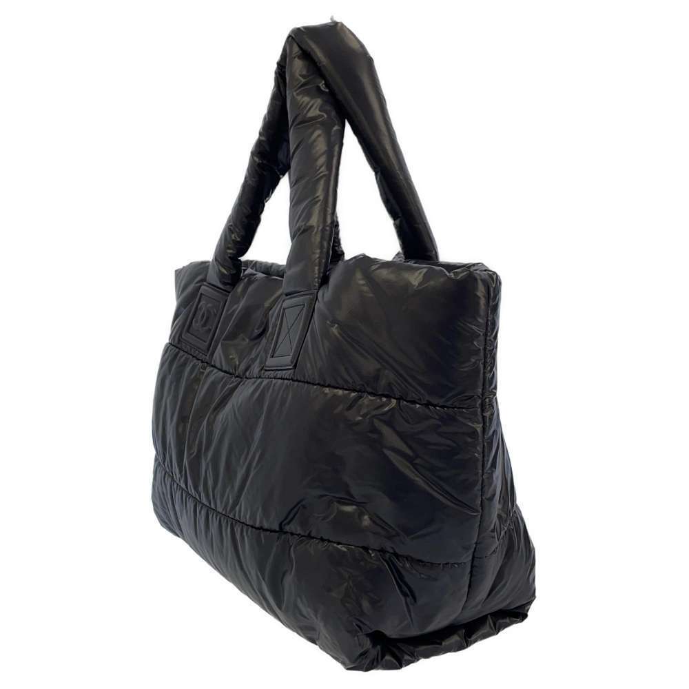 Chanel Coco Cocoon Size Mm Nylon Navy #90904C87B - Picture 2 of 15